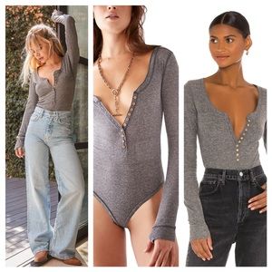 Free People Dylan Henley Thermal Bodysuit